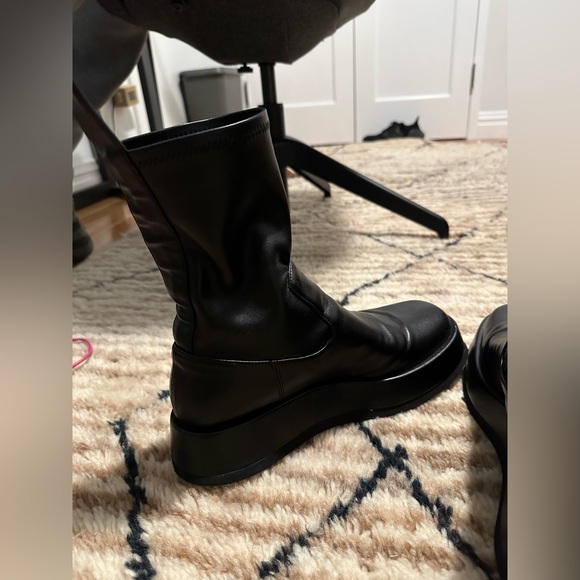 Gia Borghini x RHW ankle flat boot - Picture 4 of 6